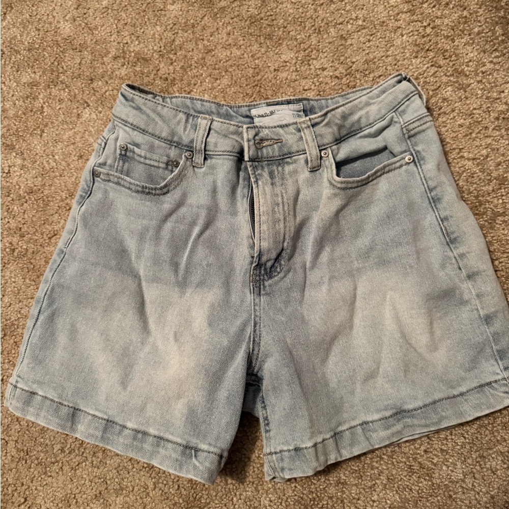 Light Blue Women's Jean Shorts